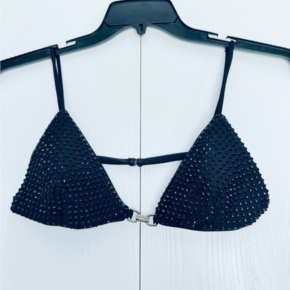 Dundas Coco Royal Gown in Black detachable embellished bra black - Picture 15 of 17